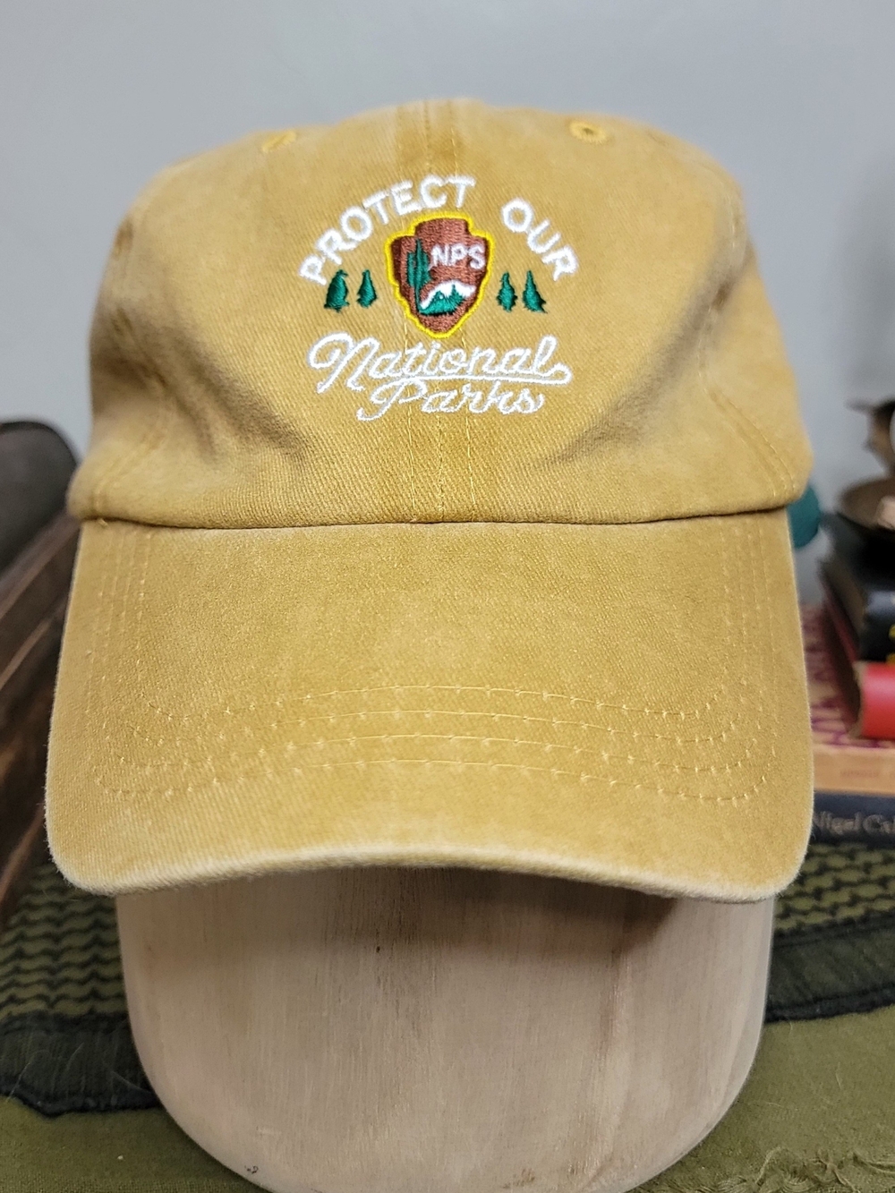 National Park Service- Protect Our National Parks 100% Cotton Adjustable Dad Cap